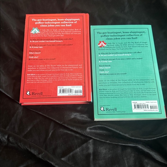 Rob Elliott's Kids Joke Book Set - Picture 2 of 2
